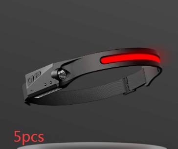 COB LED Induction Headlamp Hunting Light