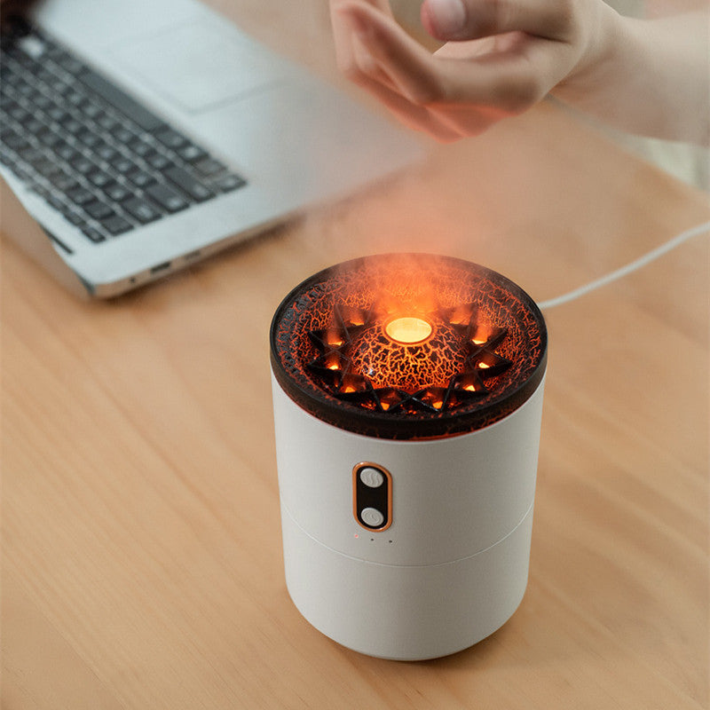 Volcanic Flame Aroma Night Light Lamp
