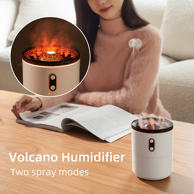Volcanic Flame Aroma Night Light Lamp