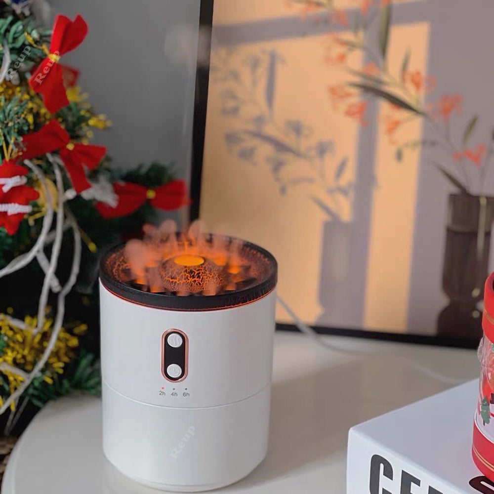 Volcanic Flame Aroma Night Light Lamp