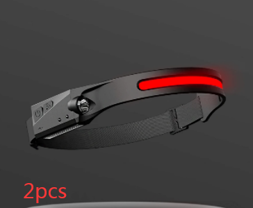 COB LED Induction Headlamp Hunting Light