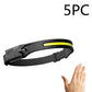 COB LED Induction Headlamp Hunting Light
