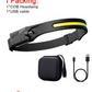 COB LED Induction Headlamp Hunting Light