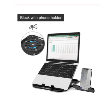 Laptop And Tablet Stand With Mobile stand