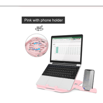 Laptop And Tablet Stand With Mobile stand