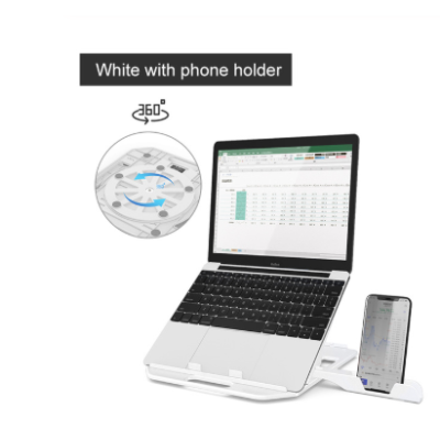 Laptop And Tablet Stand With Mobile stand